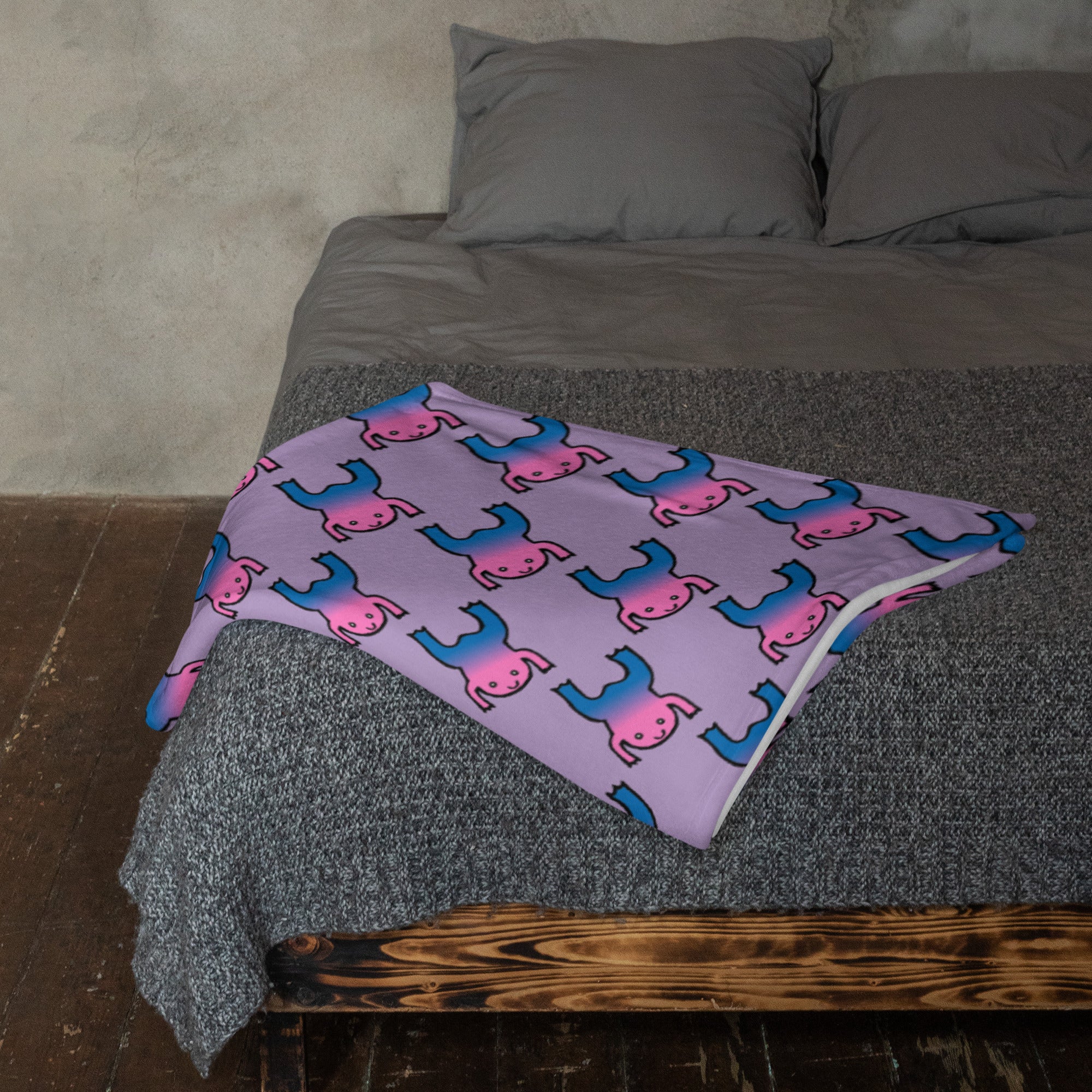 Froggy fleece popular throw